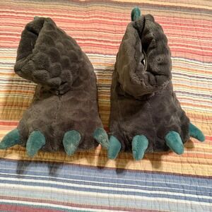 Kids Monster Claw Slippers Cozy Plush Footwear Indoor Warm Size Toddler Child